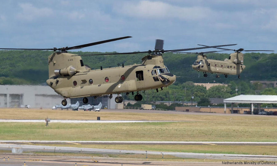 New Chinooks Delivered to the Netherlands