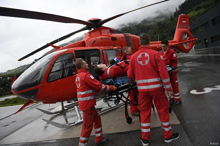 1400th H135 Goes to Mont Blanc