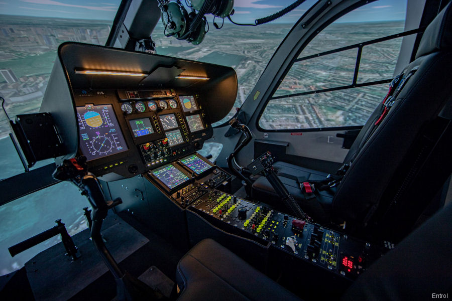 Entrol EC135 Simulator for Dutch HeliCentre School