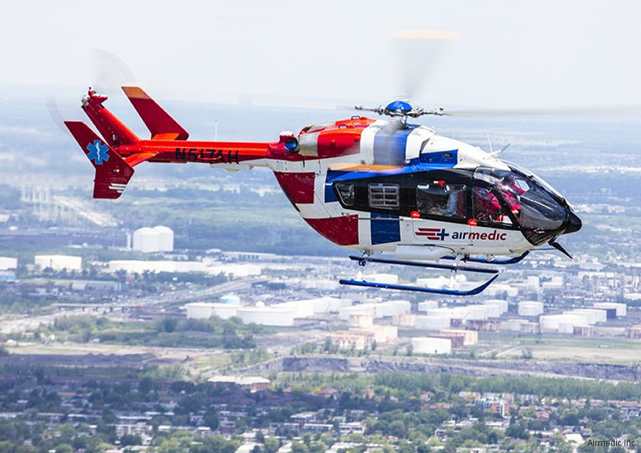 First Canadian IFR EC145e to Airmedic