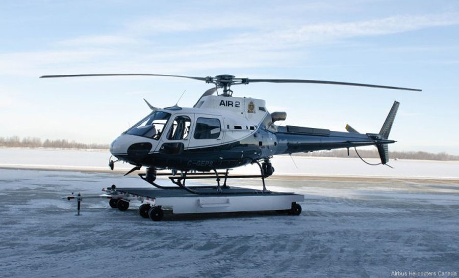 Second H125 for Edmonton Police