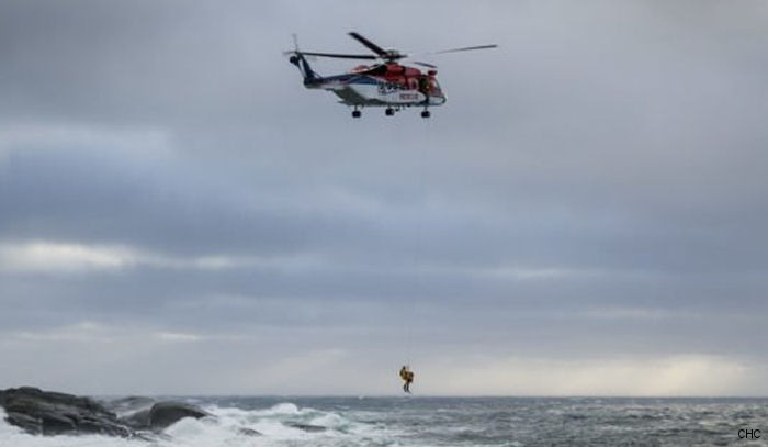 CHC SAR for Equinor in North Sea