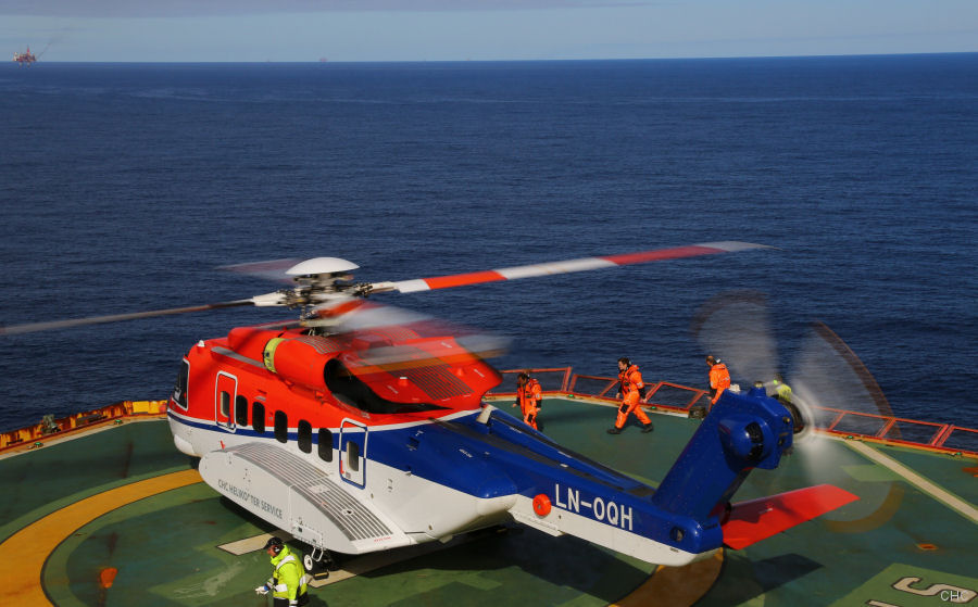 CHC SAR for Equinor in North Sea
