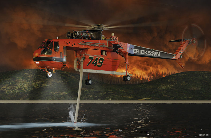 Erickson S-64F+ Air Crane