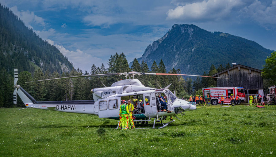 GHS Forest Fire Training in the Alps