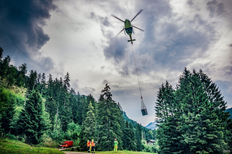 GHS Forest Fire Training in the Alps