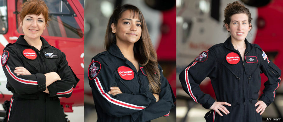 First All-Female Crew at Wisconsin Air Ambulance