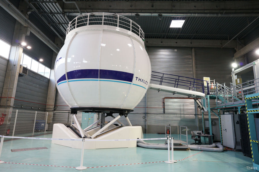 Thales Flight Simulator for H160