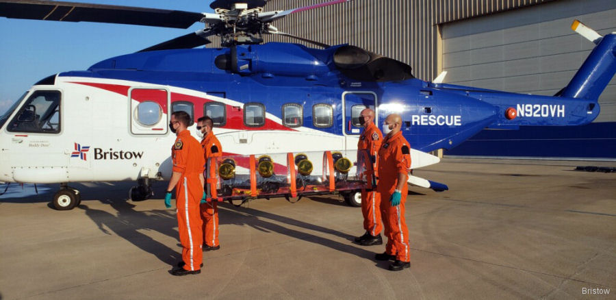 Bristow Galliano SAR Team in the Pandemic