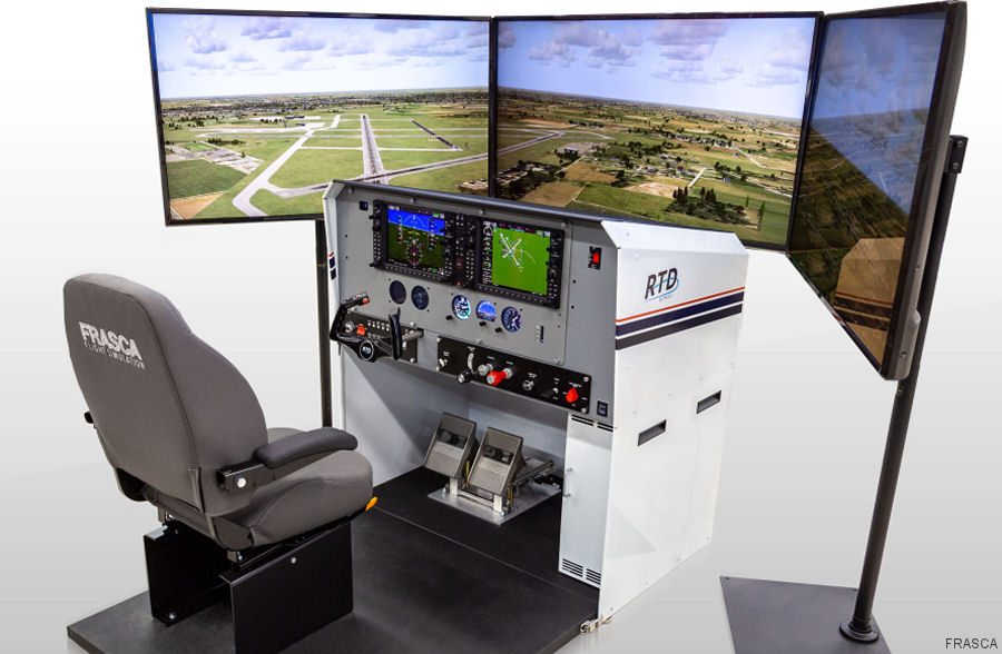 Garmin G1000 NXi in Frasca RTD Simulator