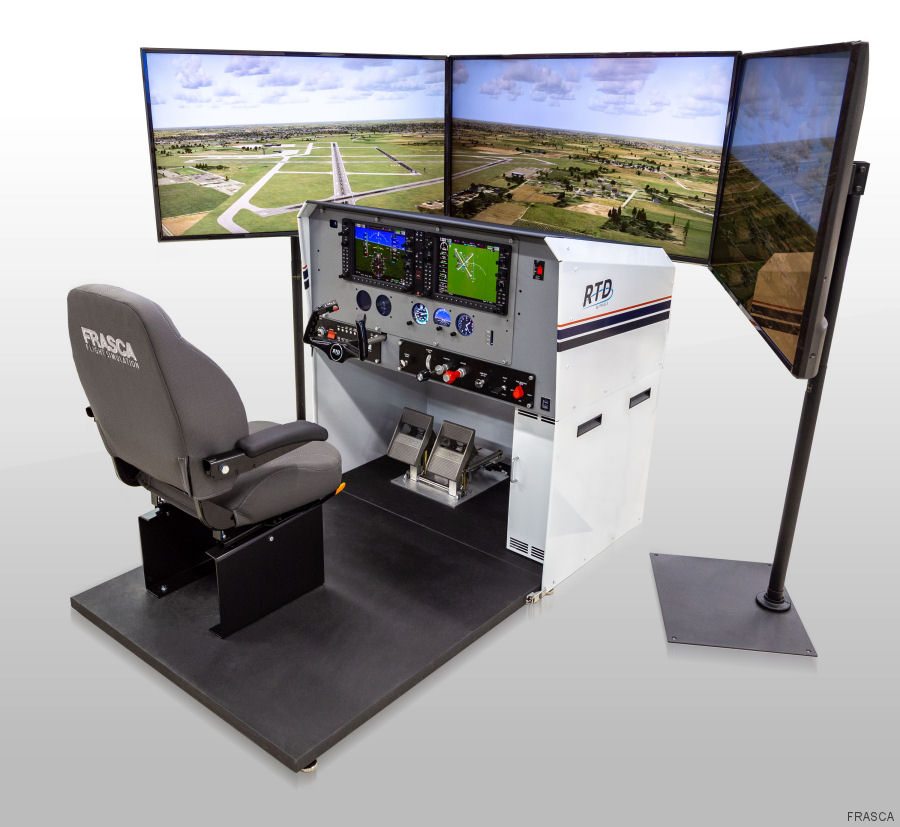 Garmin G1000 NXi in Frasca RTD Simulator