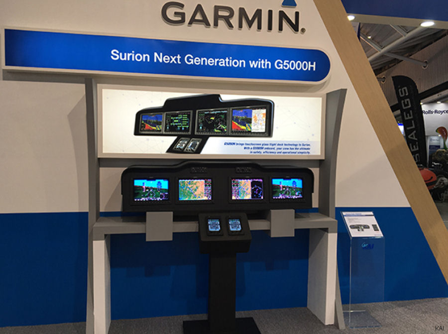 Garmin G5000H Glass Cockpit for KAI Surion