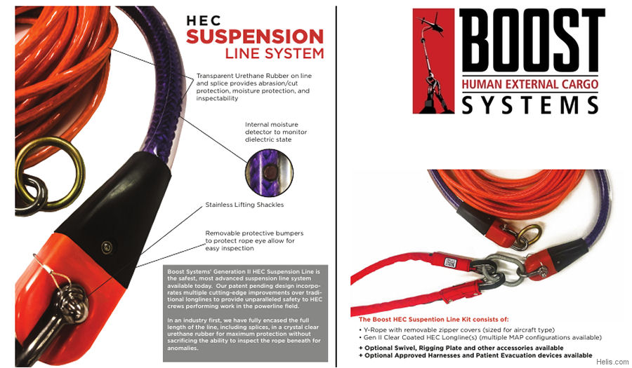 Gen II HEC Suspension Line System