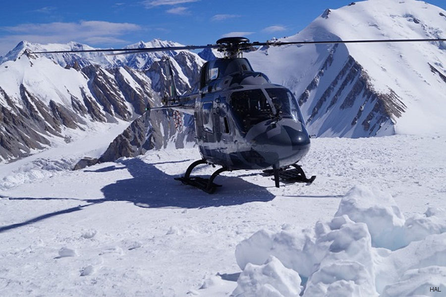 HAL LUH in Hot and High Altitude Trials in Himalayas