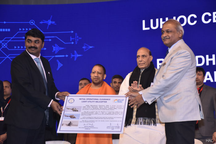 India’ HAL LUH Receives Clearance for Production