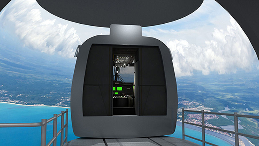 Elbit Helicopter Simulator for Undisclosed Country