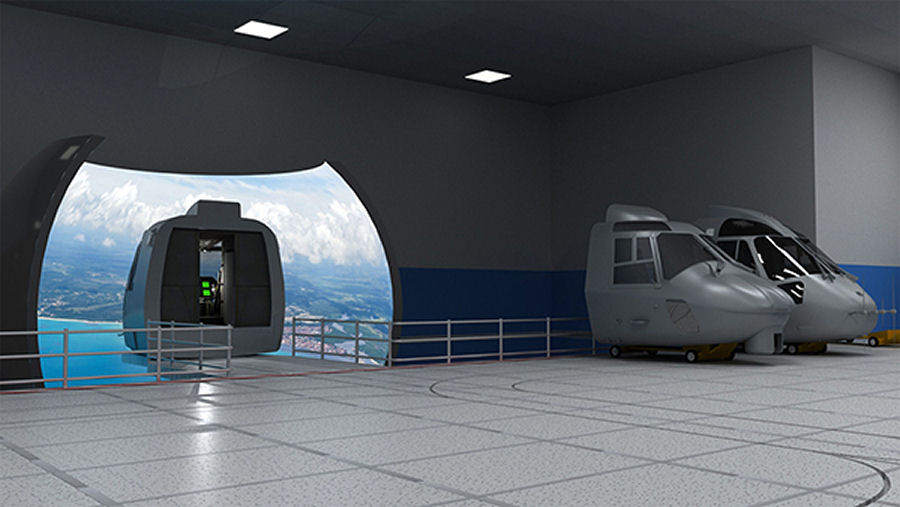 Elbit Helicopter Simulator for Undisclosed Country