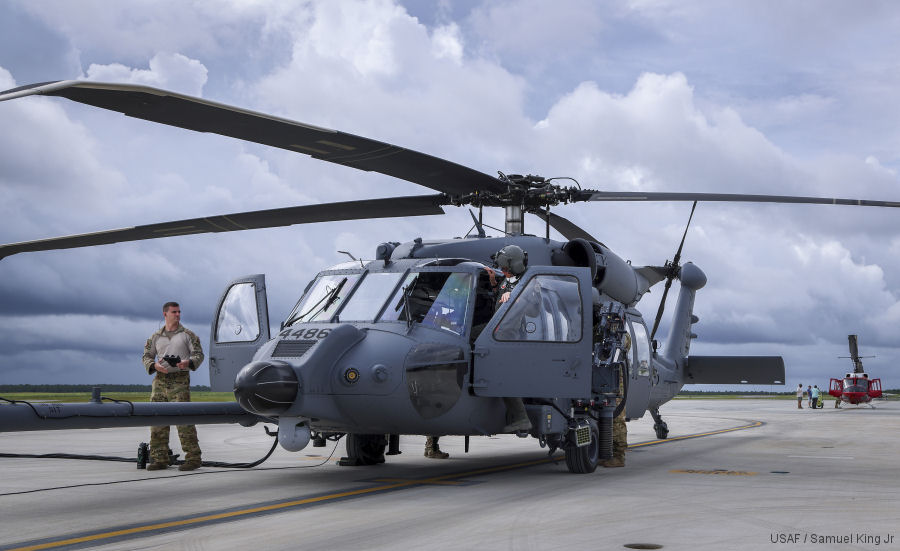 First Aerial Refueling for HH-60W Jolly Green II