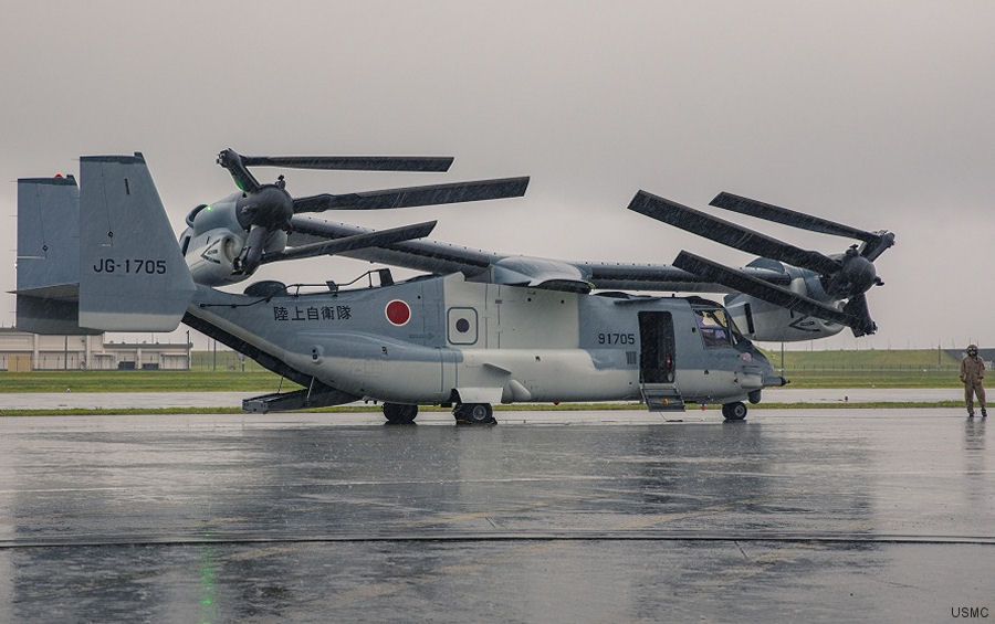 First V-22 Osprey Delivered to Japan