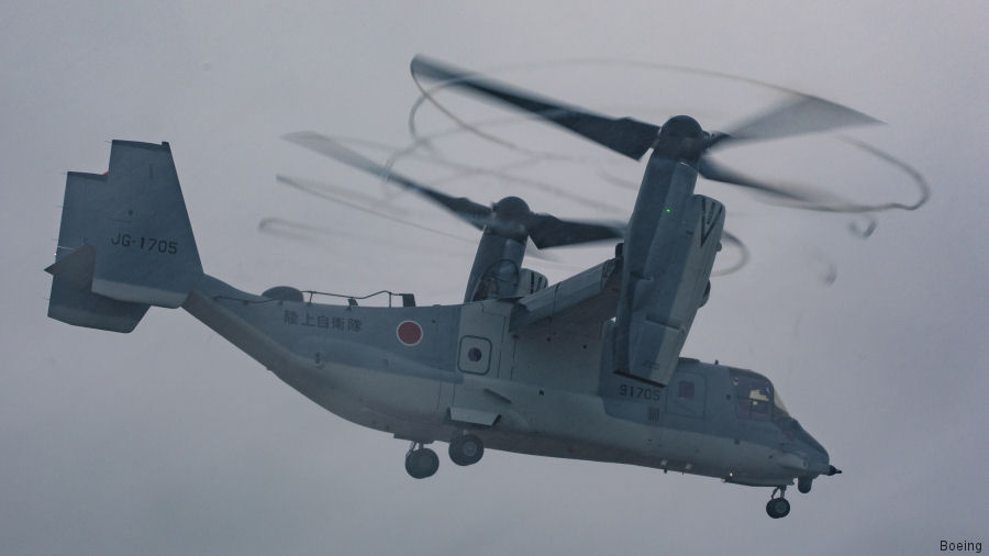 First V-22 Osprey Delivered to Japan