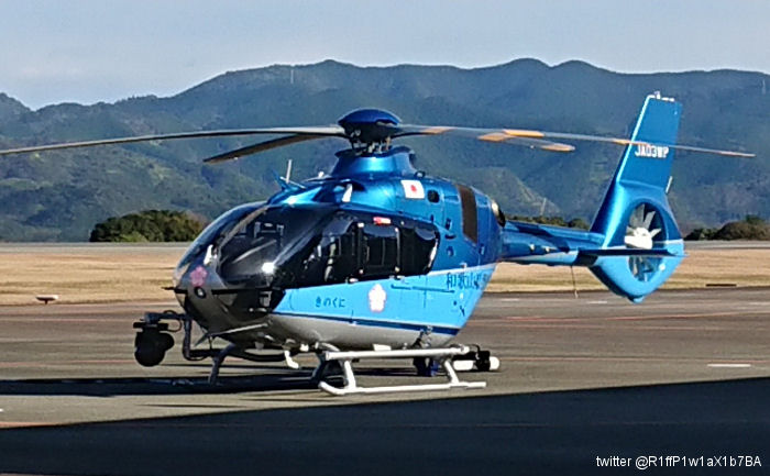 Japan Police Orders Four More H135 and a H225