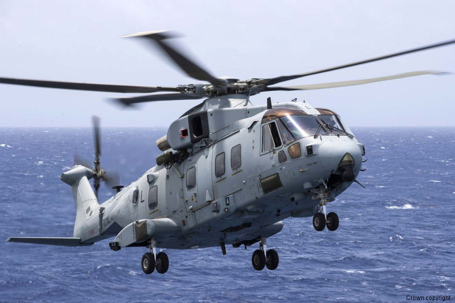 RFA Argus Merlin Rescues Kayakers in the Caribbean