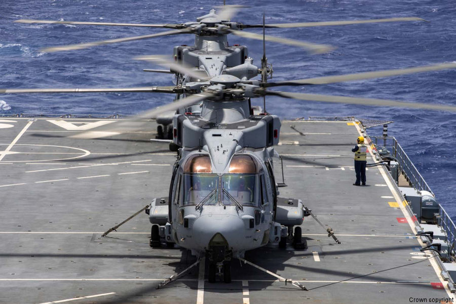 RFA Argus Merlin Rescues Kayakers in the Caribbean