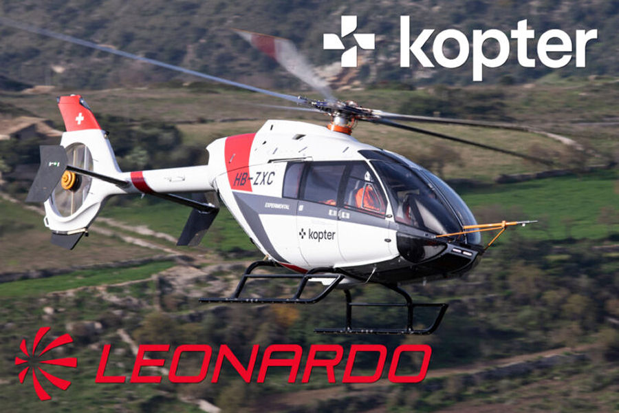 helicopter news April 2020 Kopter Officially Part of Leonardo