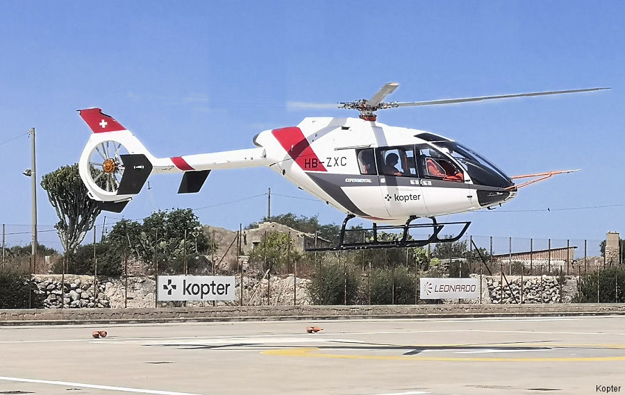 Kopter SH09 Resumes Test Flights in Sicily