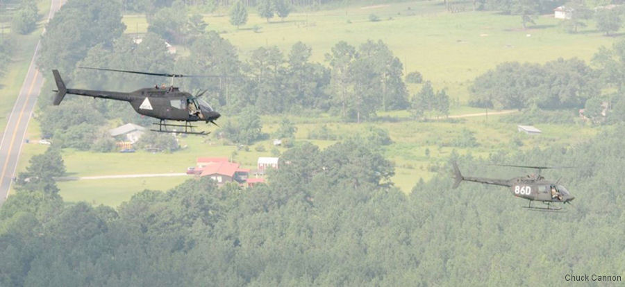 JRTC Fort Polk Retired Kiowas