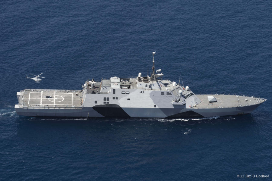 The Helicopters of the US Navy LCS Ships