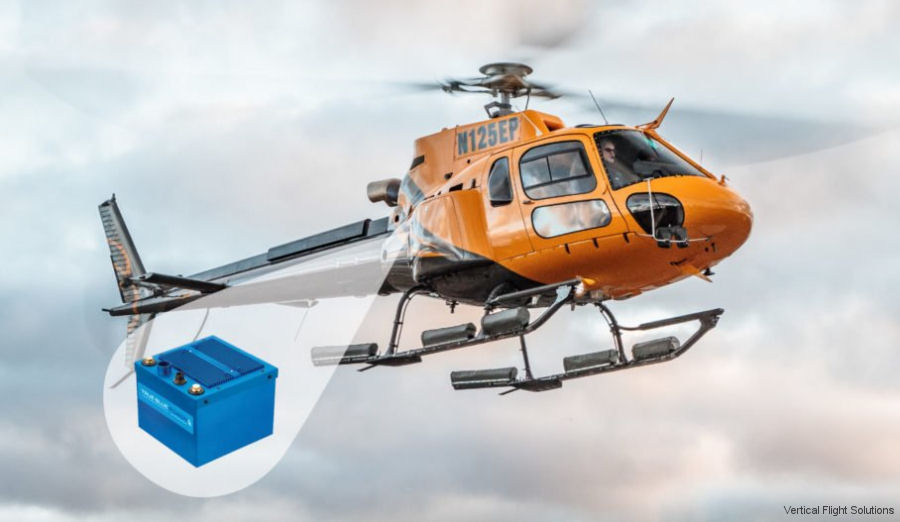 Lithium-Ion Battery for Canadian AS350/H125