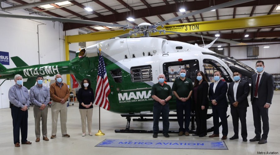 Metro Aviation EC145e for MAMA