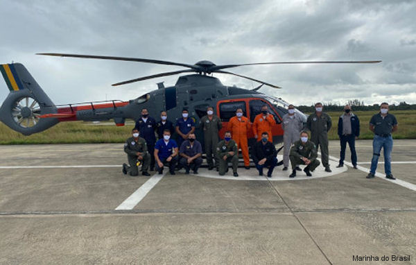 Brazilian Navy Received Second H135
