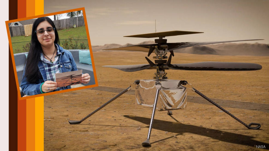 NASA Mars Helicopter Named Ingenuity