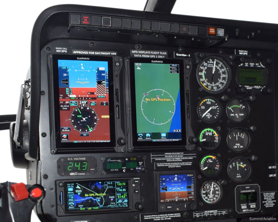 Garmin Glass Cockpit for the MD520N