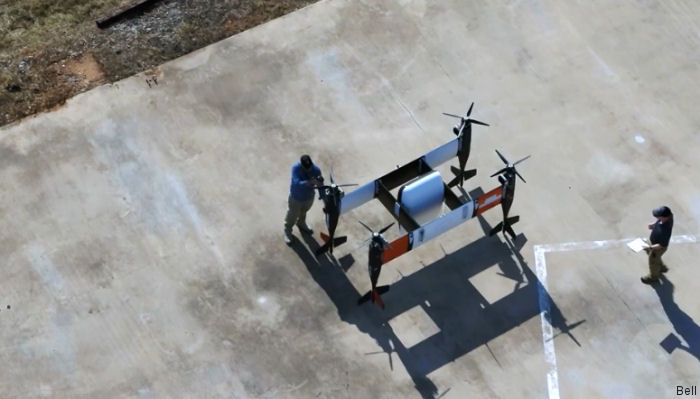 Bell APT Drone for Medical Missions