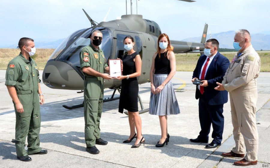 Montenegro Air Force First Bell 505