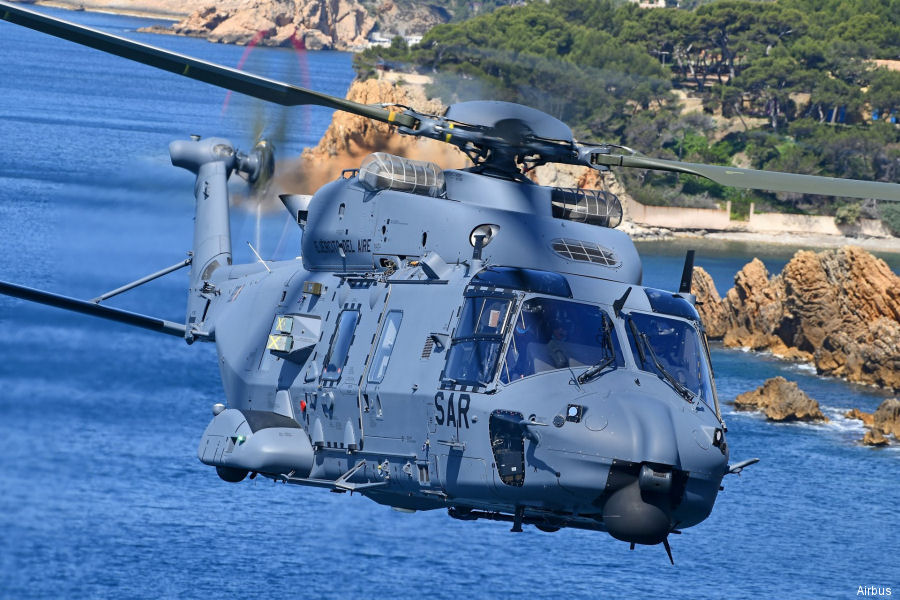 First NH90 Lobo for Spanish Air Force