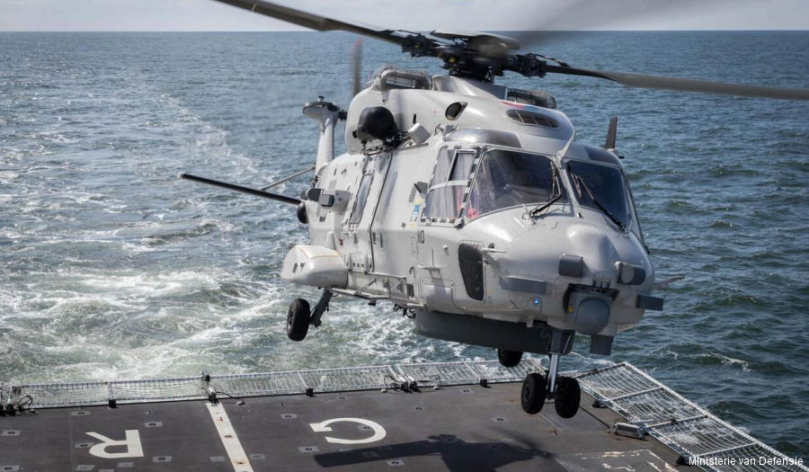 Dutch NH90 Crashed in the Caribbean