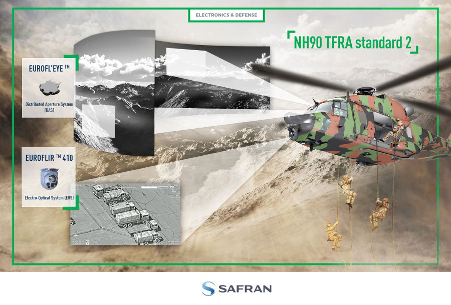 Euroflir 410 for French Special Forces NH90