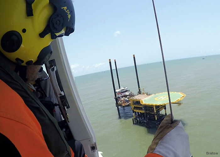 Bristow Nigeria’ S-76D at Eket Base