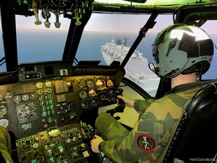 Norwegian Military Pilots Training in UK