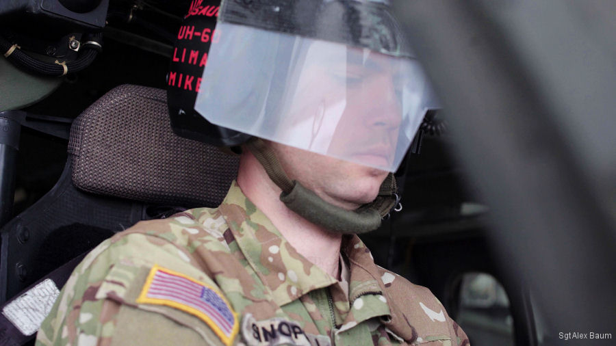 Wisconsin Guard Designed Pilot Visor for Training