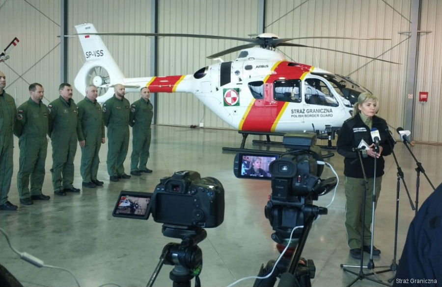 Polish Border Guard Adds H135