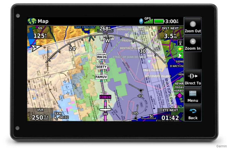 7-inch Portable Aviation GPS aera 760