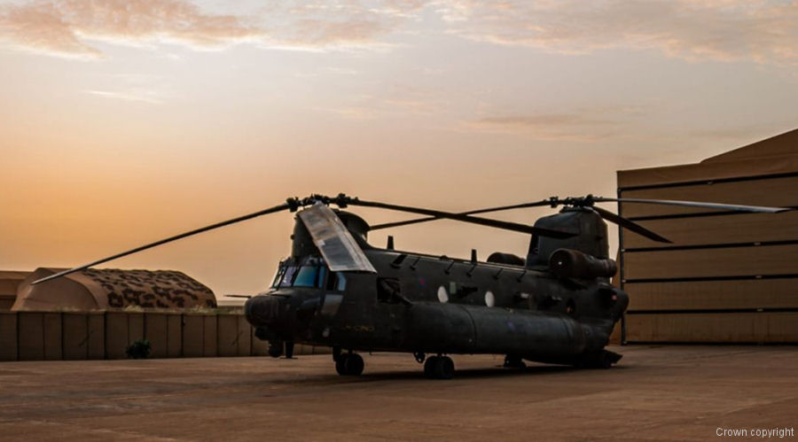 RAF 1310 Flight in Mali