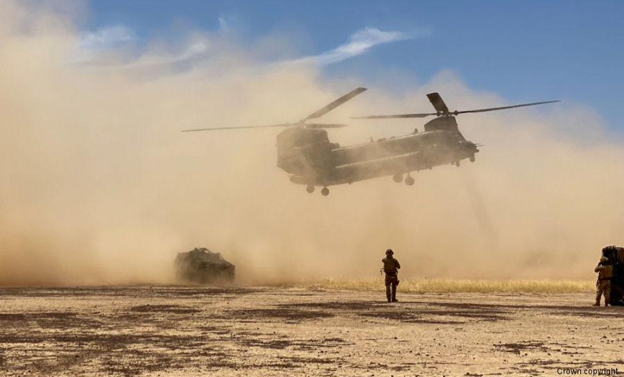 RAF 1310 Flight in Mali