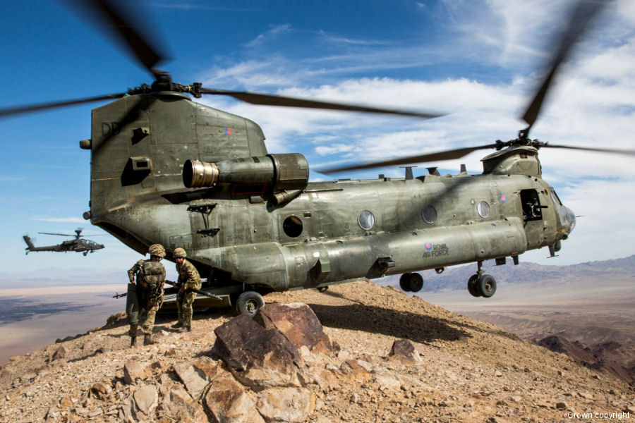 RAF Chinook 40th Anniversary