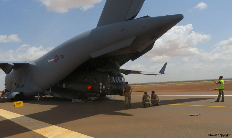 British Joint Helicopter Command in Mali